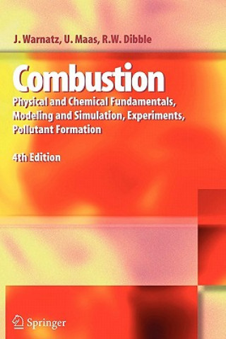 Kniha Combustion J. Warnatz