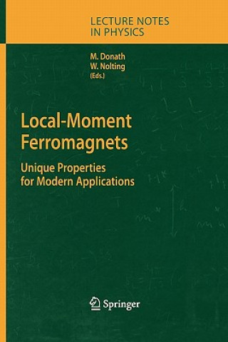 Kniha Local-Moment Ferromagnets Markus Donath