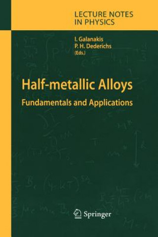 Kniha Half-metallic Alloys Iosif Galanakis