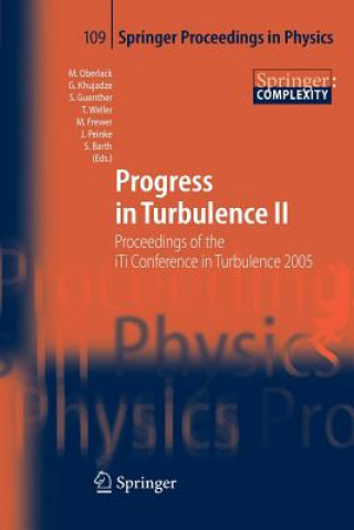 Knjiga Progress in Turbulence II Martin Oberlack