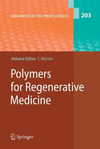 Knjiga Polymers for Regenerative Medicine Carsten Werner