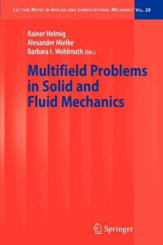 Knjiga Multifield Problems in Solid and Fluid Mechanics Rainer Helmig