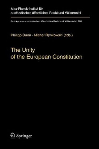 Kniha Unity of the European Constitution Philipp Dann