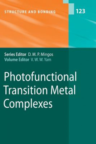 Książka Photofunctional Transition Metal Complexes Vivian W. W. Yam