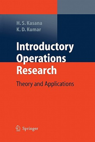 Carte Introductory Operations Research Harvir Singh Kasana