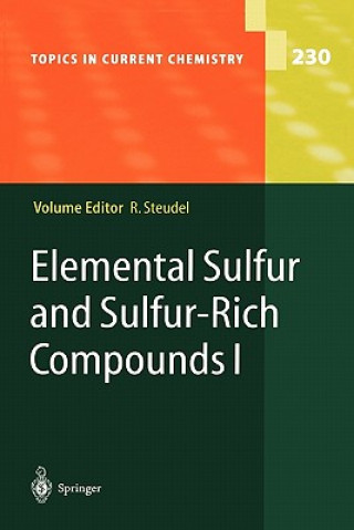 Kniha Elemental Sulfur and Sulfur-Rich Compounds I Ralf Steudel