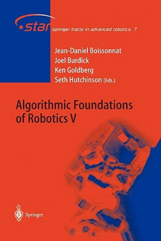 Kniha Algorithmic Foundations of Robotics V Jean-Daniel Boissonnat