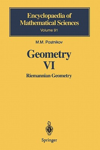 Könyv Geometry VI M.M. Postnikov