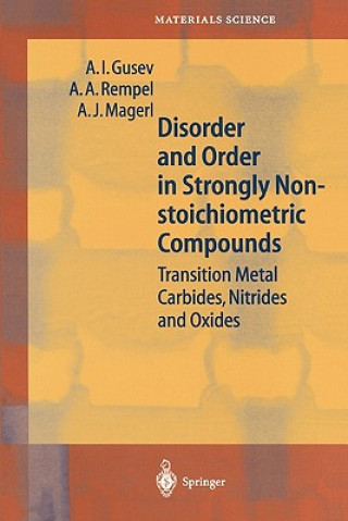Könyv Disorder and Order in Strongly Nonstoichiometric Compounds A.I. Gusev