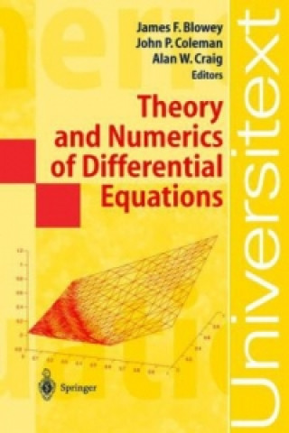 Książka Theory and Numerics of Differential Equations James F. Blowey