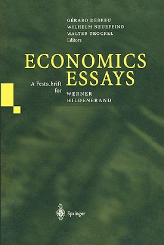 Carte Economics Essays Gerard Debreu