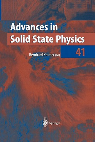 Carte Advances in Solid State Physics Bernhard Kramer