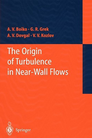 Könyv Origin of Turbulence in Near-Wall Flows Andrey V. Boiko