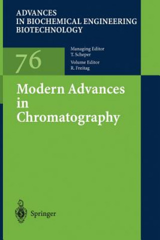 Livre Modern Advances in Chromatography Ruth Freitag