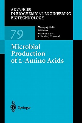 Kniha Microbial Production of L-Amino Acids Robert Faurie