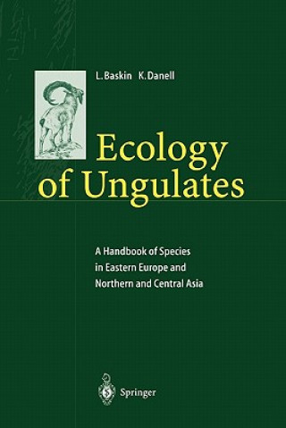 Kniha Ecology of Ungulates Leonid Baskin