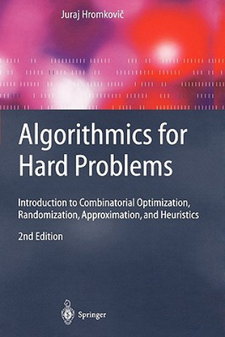 Livre Algorithmics for Hard Problems Juraj Hromkovic