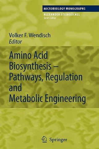 Kniha Amino Acid Biosynthesis - Pathways, Regulation and Metabolic Engineering Volker F. Wendisch