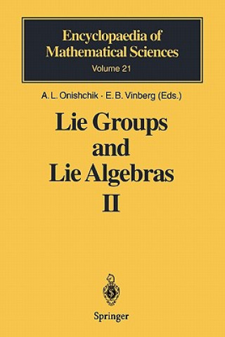 Книга Lie Groups and Lie Algebras II A.L. Onishchik