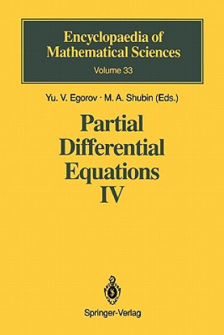 Buch Partial Differential Equations IV Yu.V. Egorov