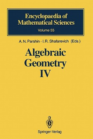 Könyv Algebraic Geometry IV A.N. Parshin