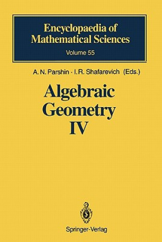 Kniha Algebraic Geometry IV A.N. Parshin