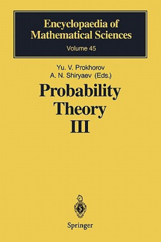 Könyv Probability Theory III Yurii V. Prokhorov