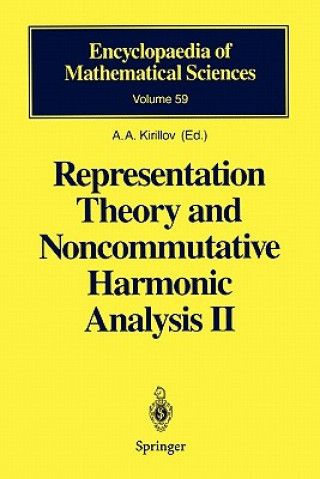 Buch Representation Theory and Noncommutative Harmonic Analysis II A. A. Kirillov