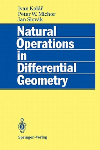 Carte Natural Operations in Differential Geometry Ivan Kolar