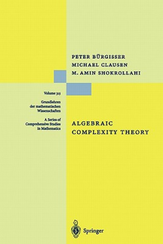 Carte Algebraic Complexity Theory Peter Bürgisser