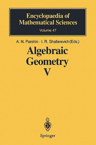 Carte Algebraic Geometry V A.N. Parshin