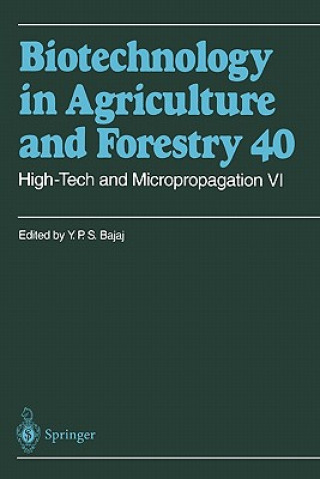 Knjiga High-Tech and Micropropagation VI Y.P.S Bajaj