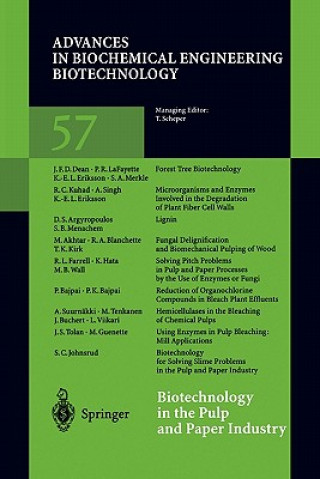Kniha Biotechnology in the Pulp and Paper Industry Karl-Erik L. Eriksson