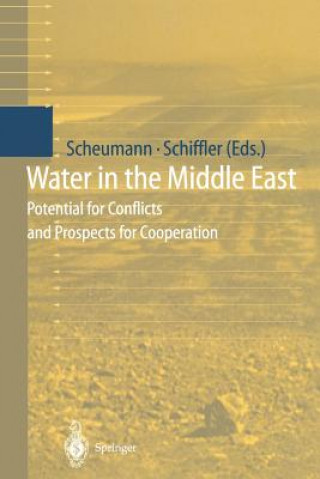 Kniha Water in the Middle East Waltina Scheumann