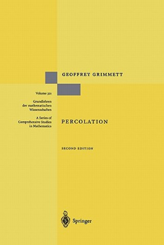 Kniha Percolation Geoffrey R. Grimmett