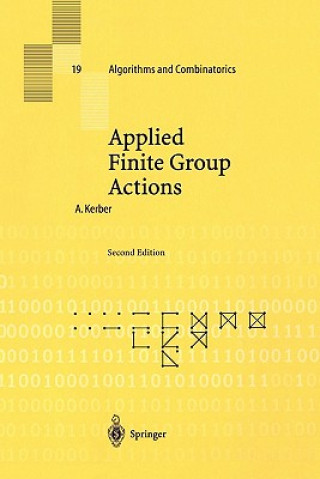 Könyv Applied Finite Group Actions Adalbert Kerber