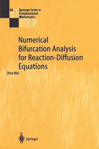 Könyv Numerical Bifurcation Analysis for Reaction-Diffusion Equations Zhen Mei