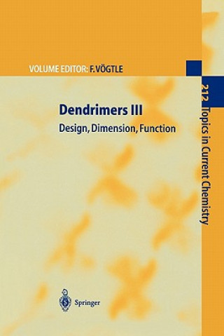Kniha Dendrimers III Fritz Vögtle
