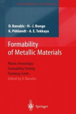 Книга Formability of Metallic Materials H.J. Bunge