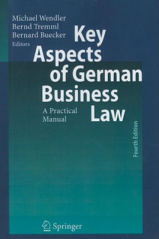 Buch Key Aspects of German Business Law Michael Wendler