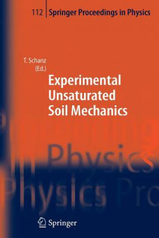 Carte Experimental Unsaturated Soil Mechanics Tom Schanz