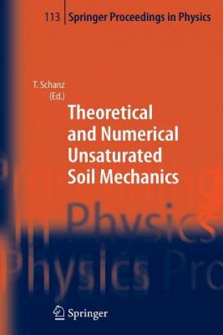 Carte Theoretical and Numerical Unsaturated Soil Mechanics Tom Schanz