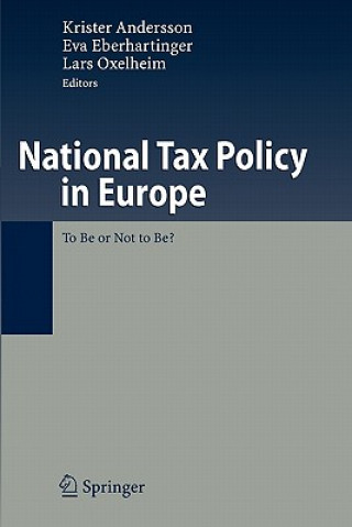 Carte National Tax Policy in Europe Krister Andersson