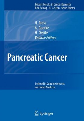 Könyv Pancreatic Cancer H. Riess