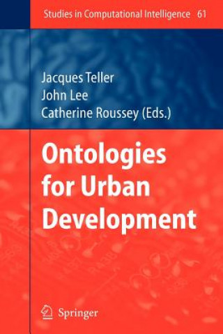 Livre Ontologies for Urban Development Jacques Teller