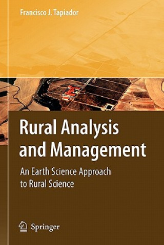 Kniha Rural Analysis and Management Francisco J. Tapiador