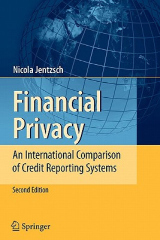 Kniha Financial Privacy Nicola Jentzsch