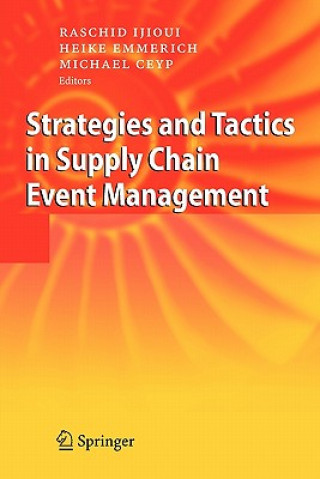 Книга Strategies and Tactics in Supply Chain Event Management Raschid Ijioui