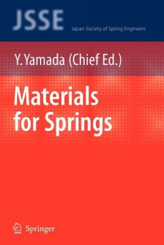 Könyv Materials for Springs Yoshiro Yamada