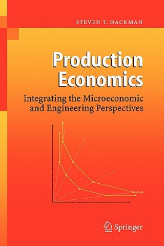 Könyv Production Economics Steven T. Hackman